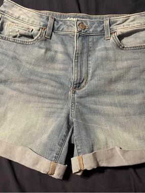 Sonoma Light Blue Rolled Cuff Denim Shorts